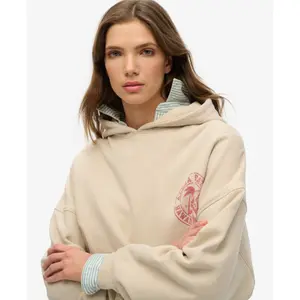 Oversized Hoodie Damen Superdry Lo-fi Outdoor image-3