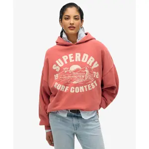 Kapuzensweatshirt oversize femme Superdry Lo-Fi image-1