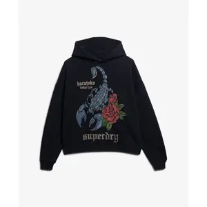 Women's hooded sweatshirt Superdry Neo Trad Tattoo image-0