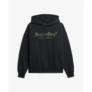 Women's metallic hooded sweatshirt Superdry Venue image-0