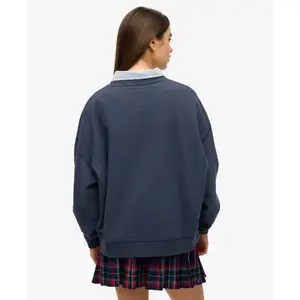 Sweatshirt de grandes dimensões para mulher Superdry Athletic Essentials image-3