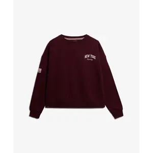 Rundhals-Sweatshirt Damen Superdry Athletic Essentials image-0