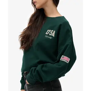 Sweatshirt Damen Superdry Athletic Essentials image-2