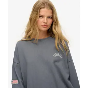 Damen Sweatshirt mit Aufdruck Superdry Athletic Essentials image-4