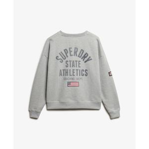 Koszulka dresowa damska z nadrukiem Superdry Athletic Essentials image-3