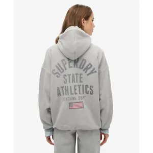 Sweatshirt à capuche zippé femme Superdry Athletic Essential image-4