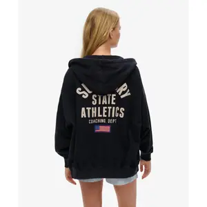 Oversized Kapuzenjacke Superdry Athletic Essentials image-4