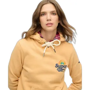 Women's hooded sweatshirt Superdry Vintage Rainbow image-3