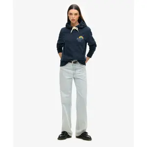 Women's hooded sweatshirt Superdry Vintage Rainbow image-3