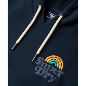 Women's hooded sweatshirt Superdry Vintage Rainbow image-5