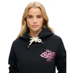 Women's metallic hooded sweatshirt Superdry Athletic image-3