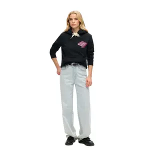 Women's metallic hooded sweatshirt Superdry Athletic image-1