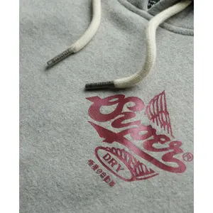 Women's metallic hooded sweatshirt Superdry Athletic image-5