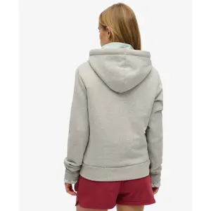 Women's metallic hooded sweatshirt Superdry Athletic image-3