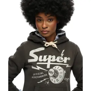 Dames Hoodie Superdry Band Merch image-4