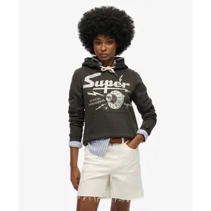 Dames Hoodie Superdry Band Merch image-1