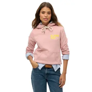 Women's fluorescent hooded sweatshirt Superdry image-1