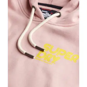 Women's fluorescent hooded sweatshirt Superdry image-5
