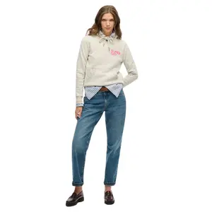 Sudadera con capucha y rayas de arcoíris mujer Superdry image-1