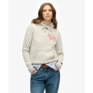 Sudadera con capucha y rayas de arcoíris mujer Superdry image-2