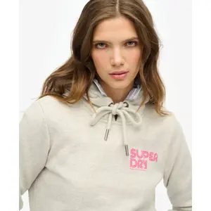 Sudadera con capucha y rayas de arcoíris mujer Superdry image-4