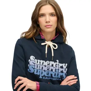 Felpa con cappuccio da donna Superdry Stacked image-4