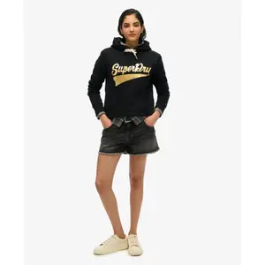 Women's hooded sweatshirt Superdry Super Athletics image-2