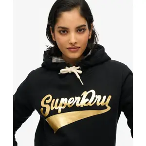 Women's hooded sweatshirt Superdry Super Athletics image-4