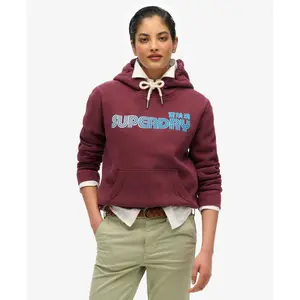 Women's hooded sweatshirt Superdry Faded Core image-2