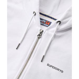 Einfarbiger Damen Hoodie mit Reißverschluss Superdry image-5