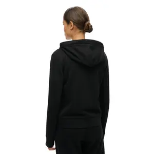 Einfarbiger Damen Hoodie mit Reißverschluss Superdry image-4