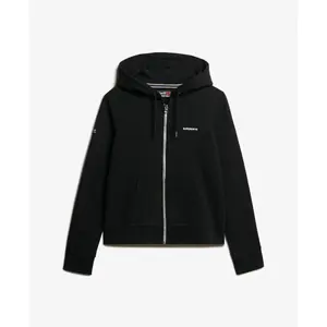 Einfarbiger Damen Hoodie mit Reißverschluss Superdry image-0