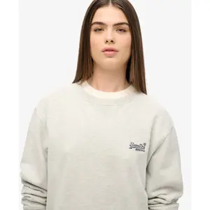 Women's oversized logo sweatshirt Superdry Essential image-4