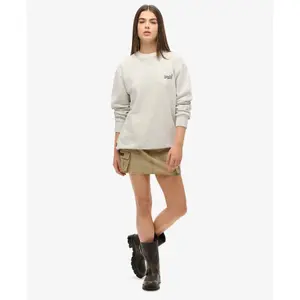 Women's oversized logo sweatshirt Superdry Essential image-1