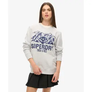 Sweatshirt oversized com padrão para mulher Superdry Outdoors image-1
