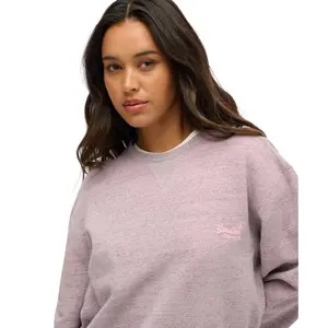 Women's oversized garment-dyed sweatshirt Superdry image-3