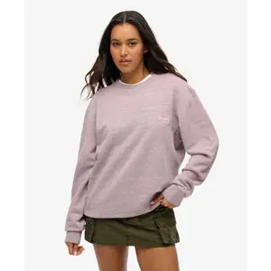 Women's oversized garment-dyed sweatshirt Superdry image-0
