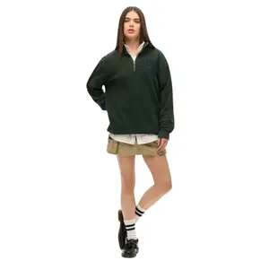 Oversized Damen Zip-Hoodie mit Stehkragen Superdry Vintage Athletic image-2