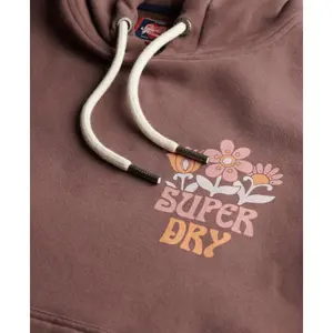 Women's hooded sweatshirt Superdry Summer Garden image-5