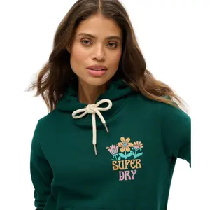 Hoodie Damen Superdry Summer Garden image-4