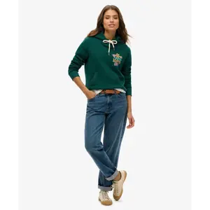 Hoodie Damen Superdry Summer Garden image-1