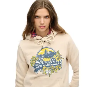 Women's hooded sweatshirt Superdry Floral image-4