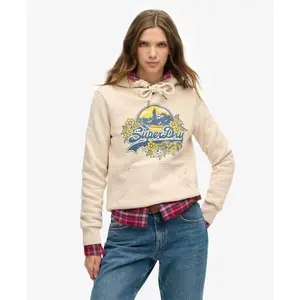 Women's hooded sweatshirt Superdry Floral image-2
