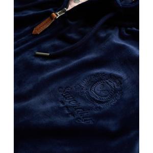 Damen Kapuzenjacke aus Velours Superdry Country Club image-1
