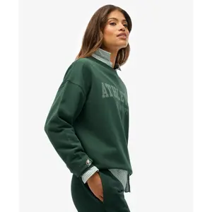 Camisola para mulher Superdry Ath Ess Relaxed Crew image-3