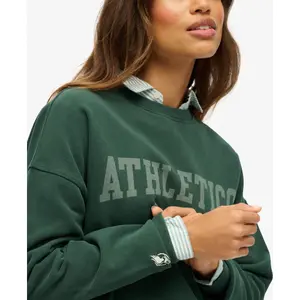 Camisola para mulher Superdry Ath Ess Relaxed Crew image-5