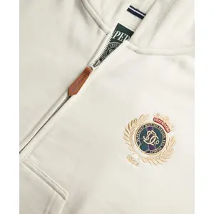Women's zip-up hoodie Superdry Country Club Ziphood image-1