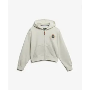 Women's zip-up hoodie Superdry Country Club Ziphood image-0