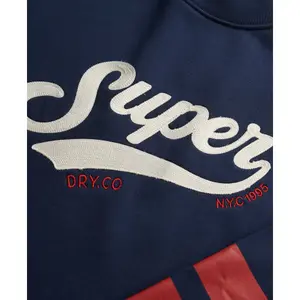 Women's crew neck sweatshirt Superdry Varsity Script image-1