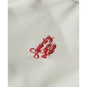 Women's zip-up crew neck sweatshirt Superdry Heritage image-1